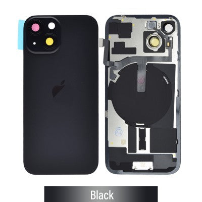 Brown Rear Cover Glass with Camera Lens Glass and Wireless Flex for iPhone 15 -Black Brown Rear Cover Glass with Camera Lens Glass and Wireless Flex for iPhone 15 -Black